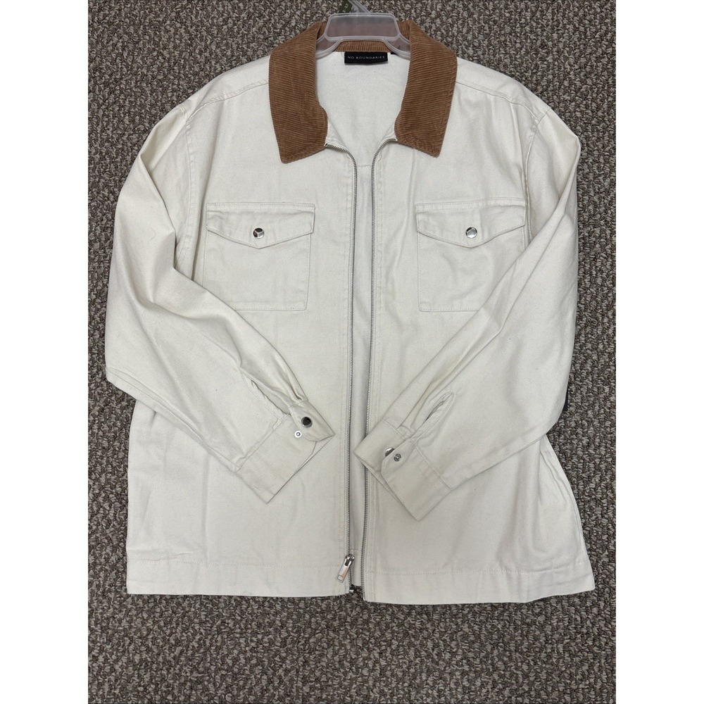 Men's Layering Shirt Jacket - Beige - XL (46-48)- NWT